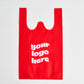 Custom Reusable T-Shirt Style Tote Bags