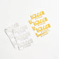 Gold Foil UV DTF Transfers