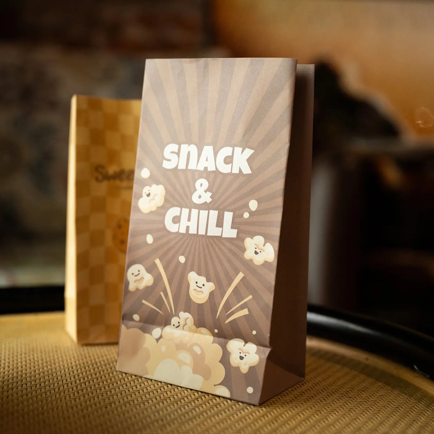 Custom Lunch & Popcorn Paper Bags
