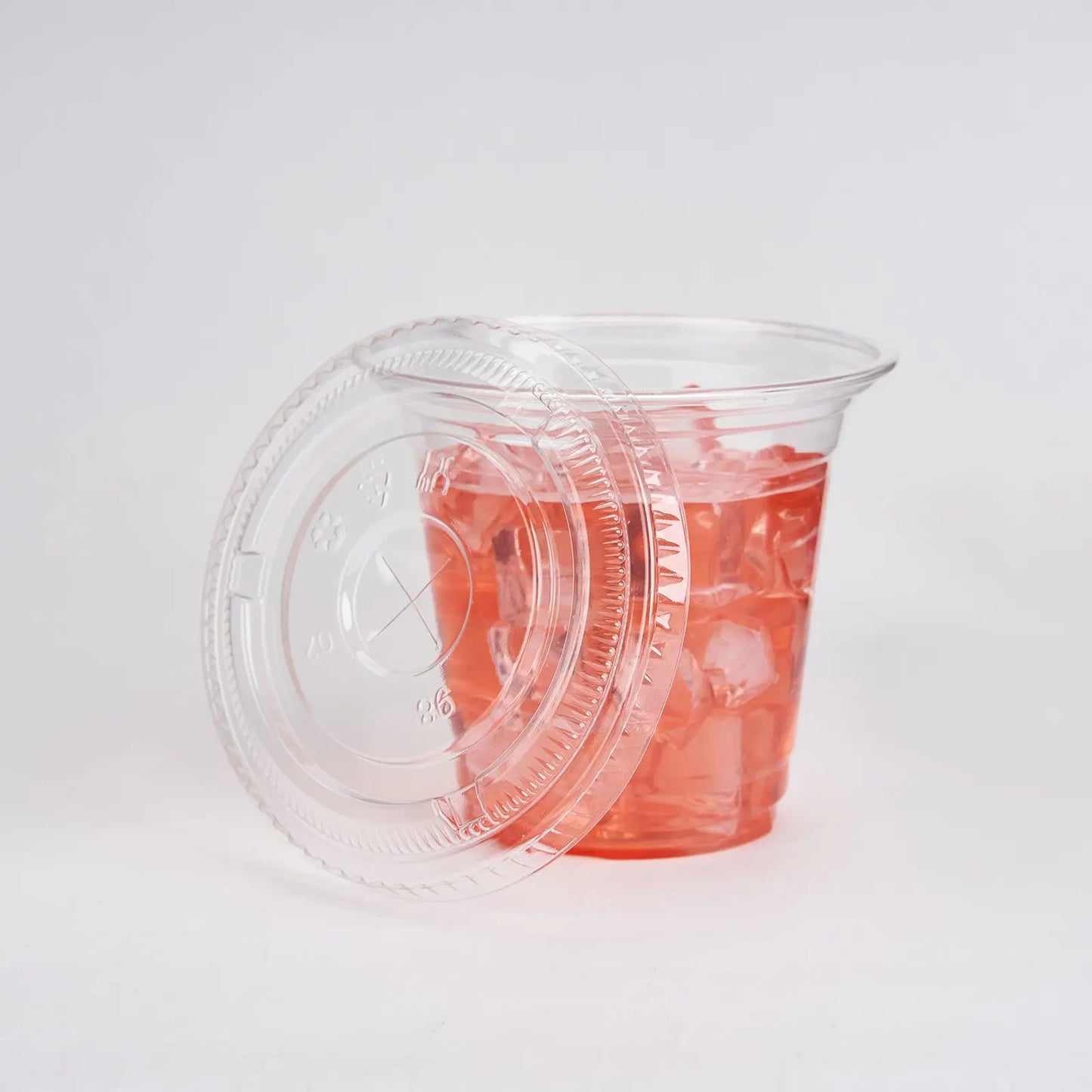 Flat Straw Lid For 12 and 16 oz. Recyclable Plastic Cups-shippingTest RACETOP