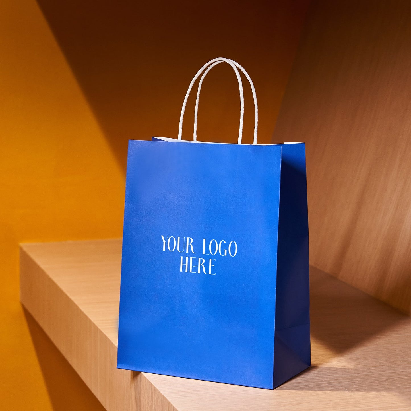Custom Shopping Paper Bags with Handles