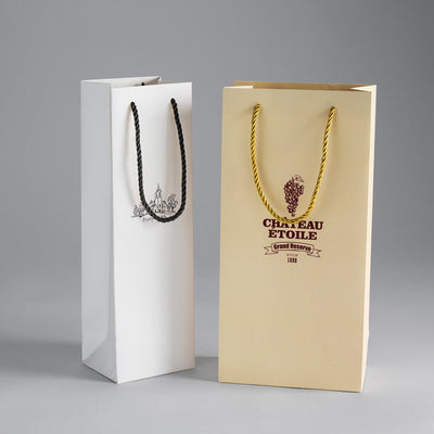 Custom Wine Bottle Gift Bags