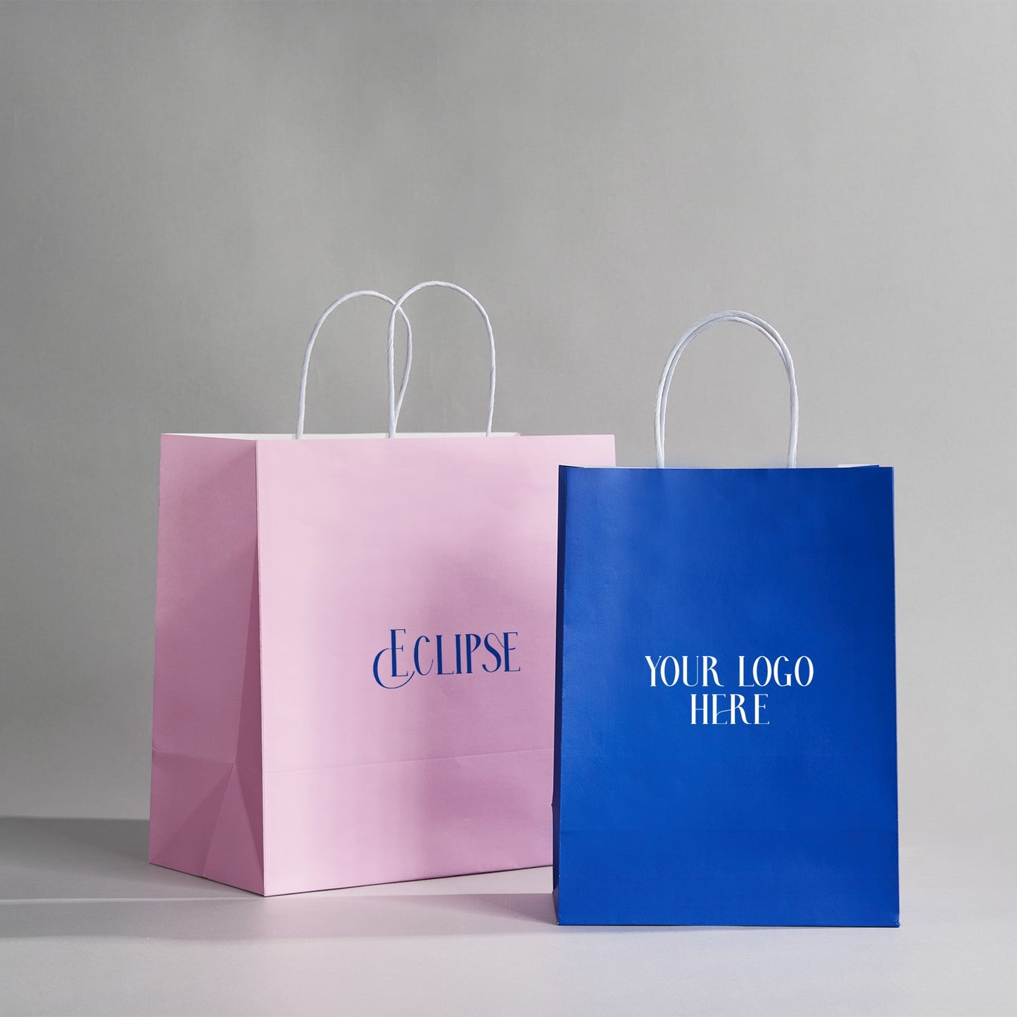 Custom Shopping Paper Bags with Handles