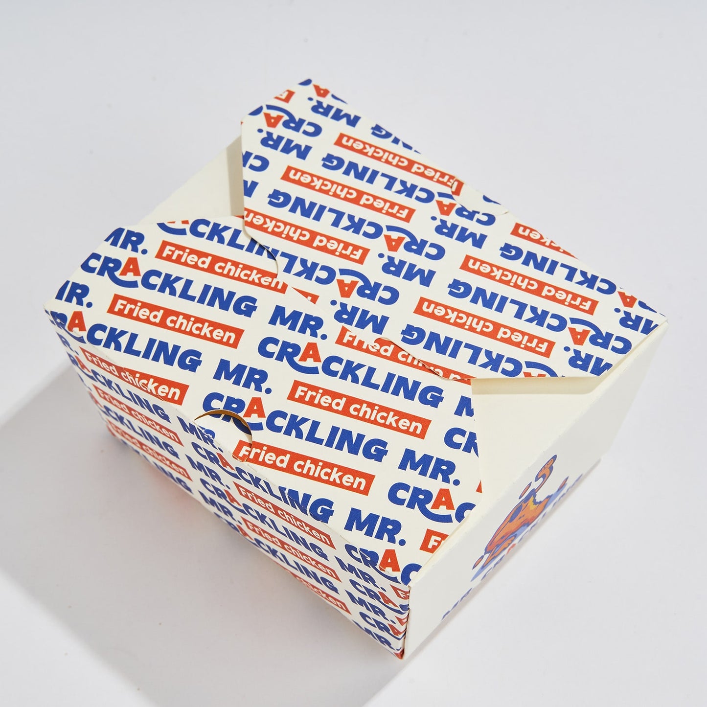 Custom Folded White Take Out Boxes