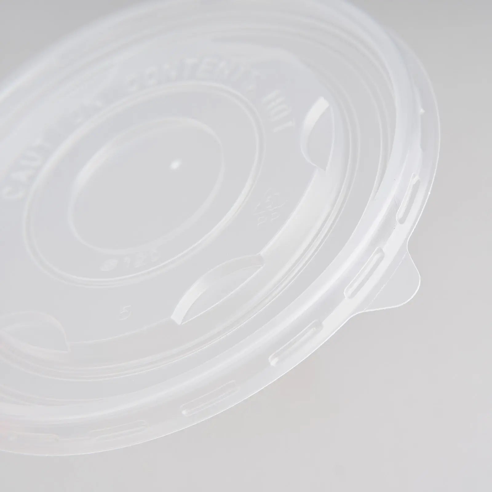 Clear lids for Take-Out Containers & Food Containers RACETOP