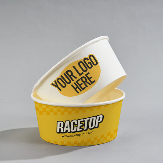 12 oz Custom Recyclable Ice Cream & Food Cups
