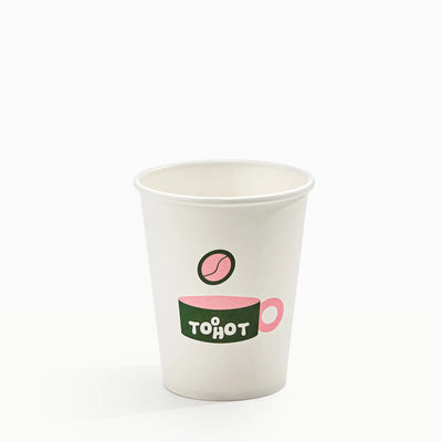 8 oz Custom Recyclable Paper Cups