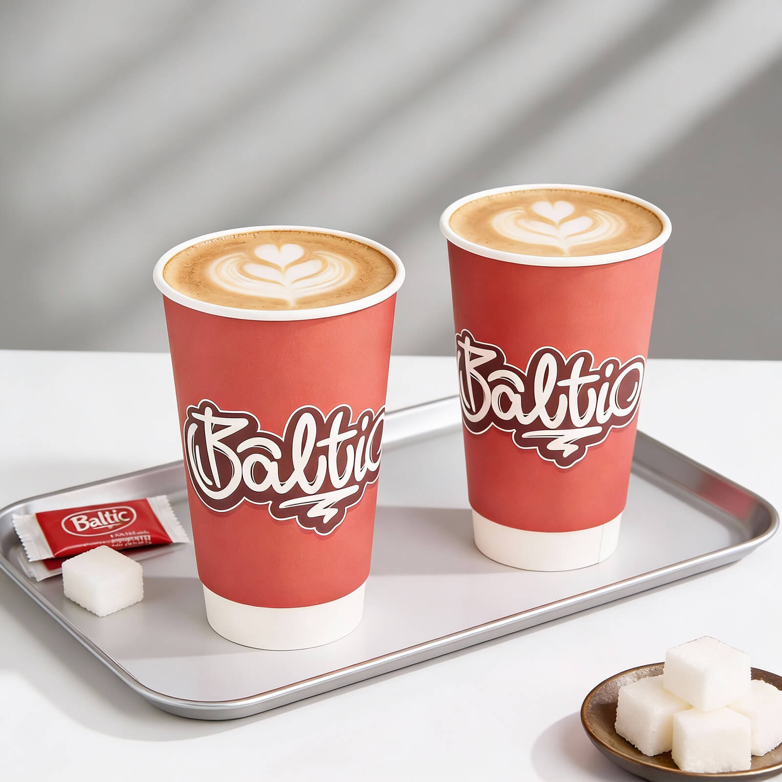 16 oz Custom Compostable Double Wall Paper Cups