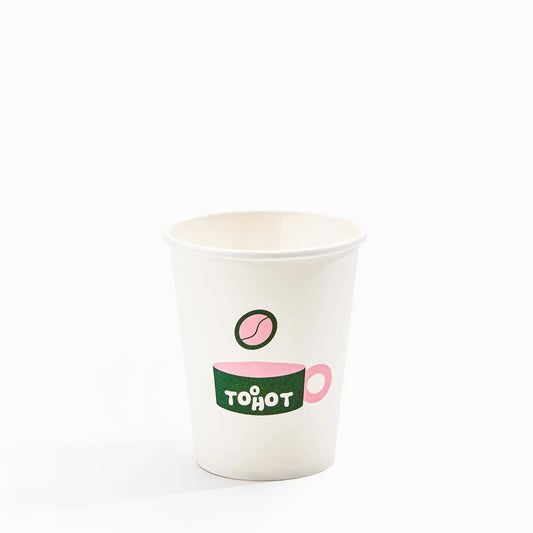 8 oz Custom Recyclable Paper Cups