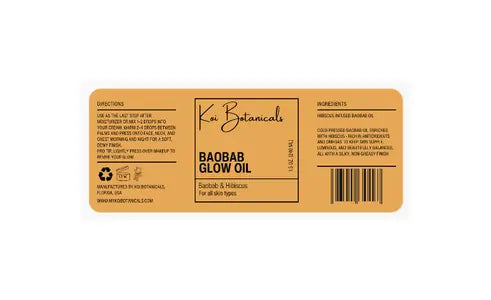 Cosmetic Product Labels tempVendor