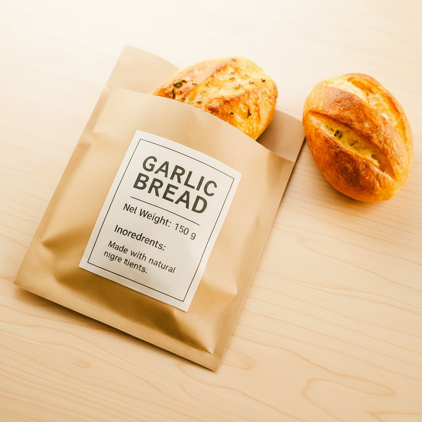 Kraft Grease Resistant Bags