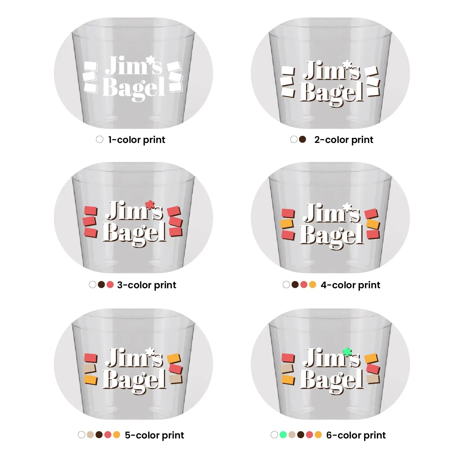 20 oz Custom Recyclable Cold Cups RACETOP