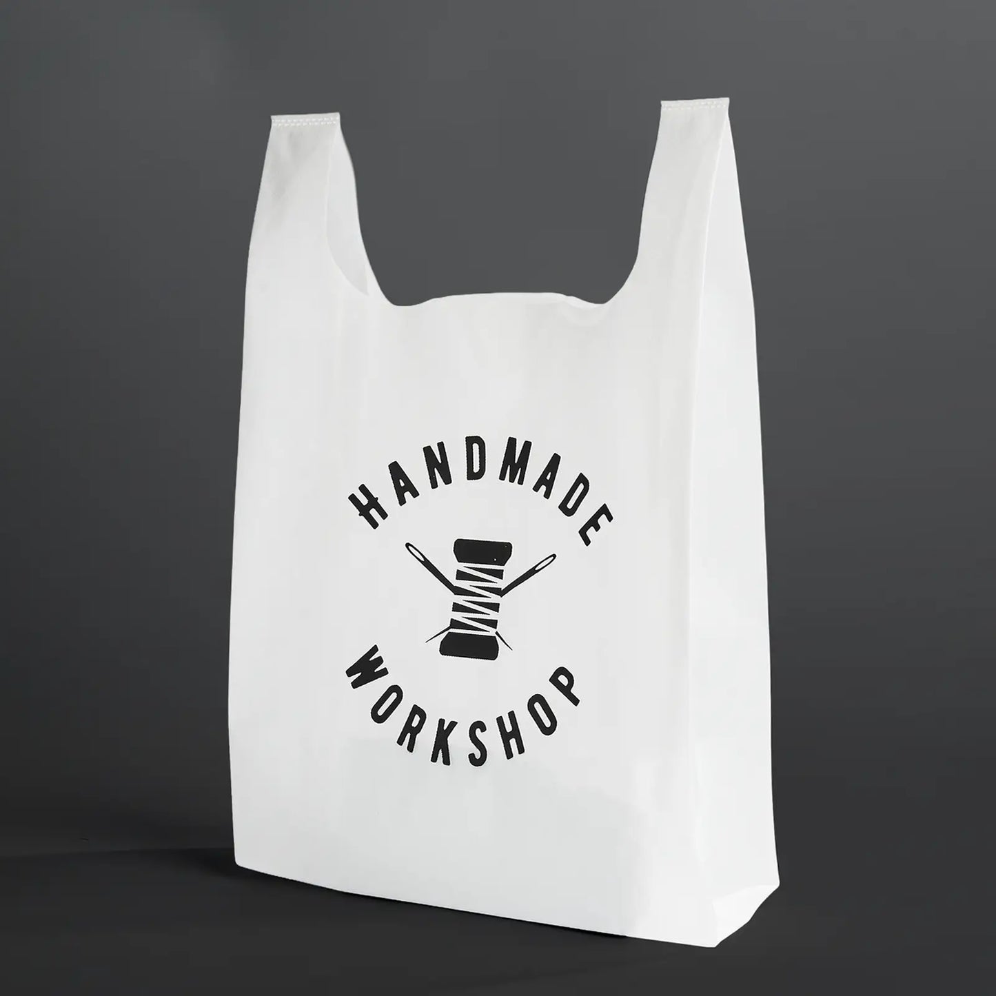 Custom Reusable T-Shirt Style Tote Bags