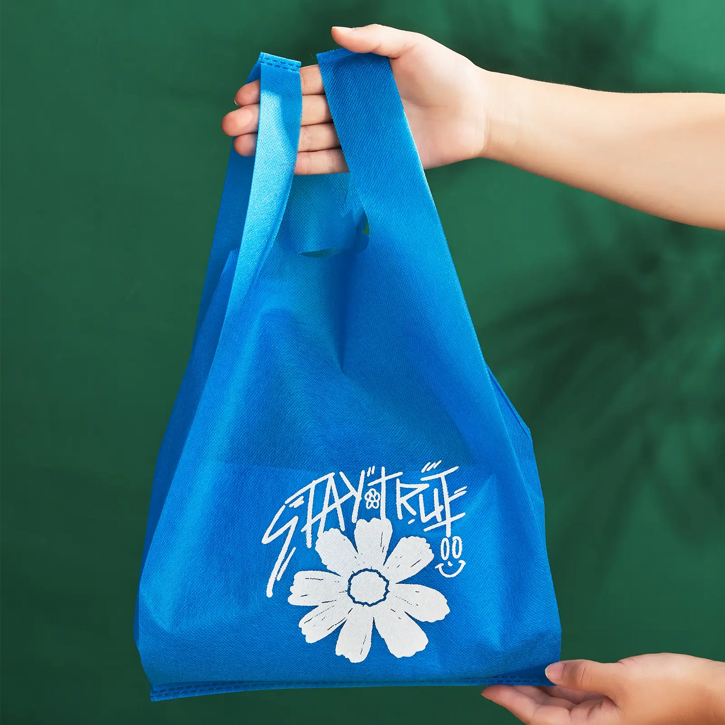 Custom Reusable T-Shirt Style Tote Bags