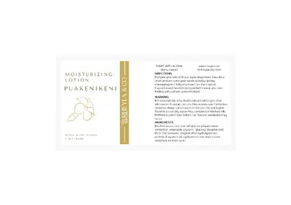 Cosmetic Product Labels tempVendor