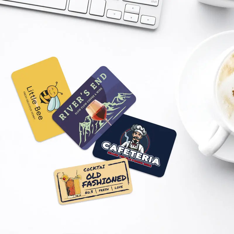 Custom Rectangle Stickers - High-Quality | Racetop – RACETOP