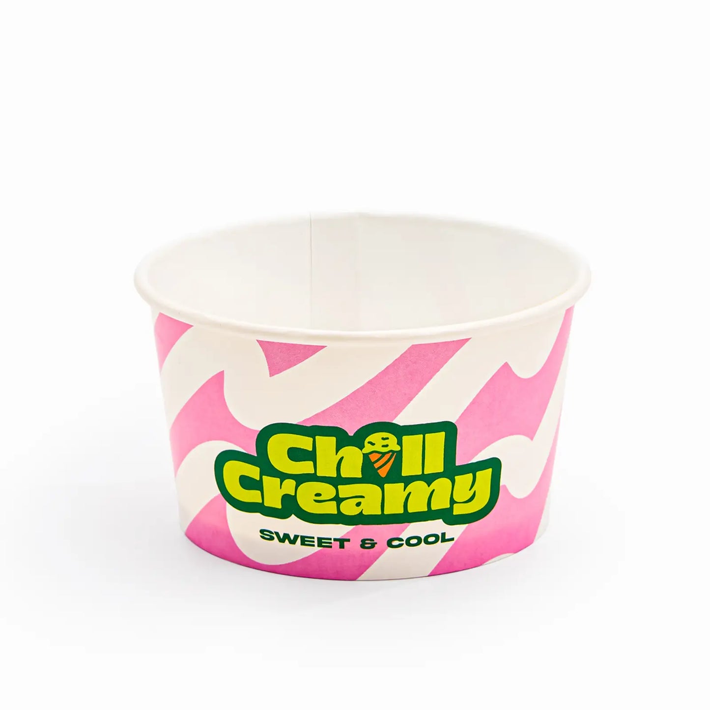 6 oz Custom Recyclable Ice Cream & Yogurt Cups