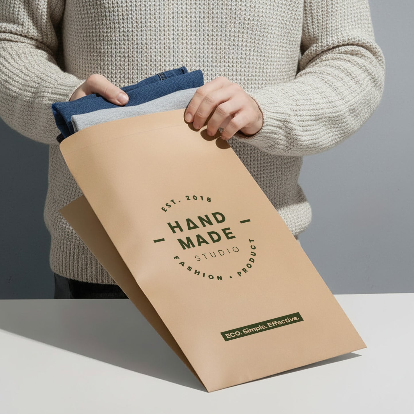 Custom Kraft Mailers