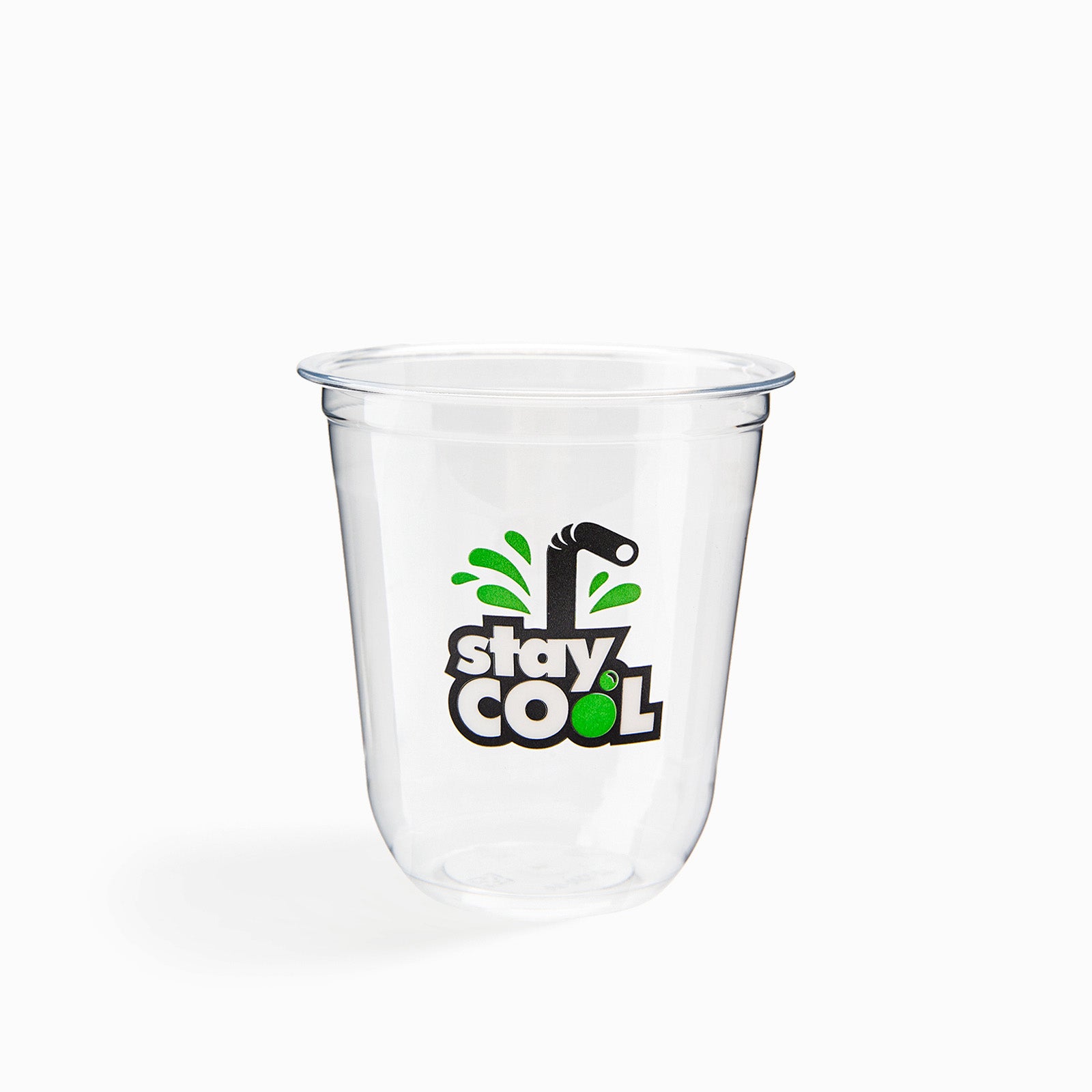 12 oz Custom Recyclable Round Bottom Plastic Cups