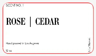 Rounded Rectangle Labels tempVendor