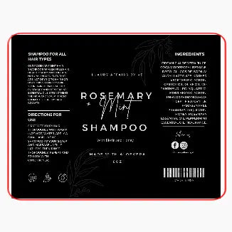 Rounded Square Labels tempVendor
