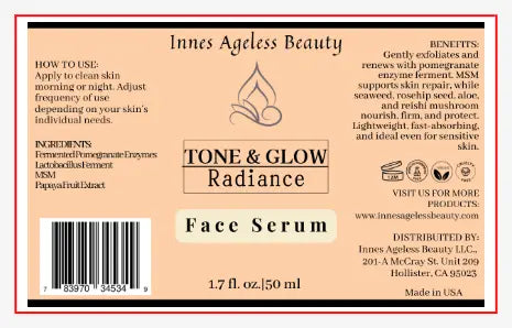 Cosmetic Product Labels tempVendor